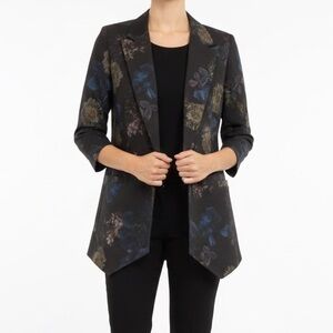 PERIPHERY Floral Blazer | Size 6 | Made in Canada | Unique Cut